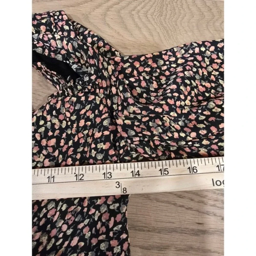 Abercrombie and Fitch‎ Top Black Size XS Sweetheart Puff Sleeve
